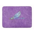 thumbnail image 1 of Dragonfly on Purple Machine Washable Memory Foam Mat, 1 of 4