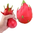 thumbnail image 1 of Dragonfruit Stress Relief Toy Slow Rising Realistic Fruit Squeeze Toy Decorative Sensory Fidget Toy for Adults and Collectors, 1 of 4