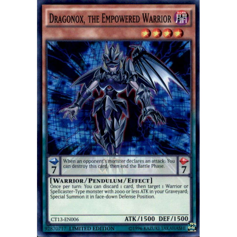 Dragonox, the Empowered Warrior CT13-EN006 Yugi Tin Yu-Gi-Oh