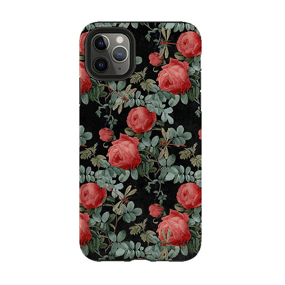 Dragons And Roses Phone Case Compatible with iPhone 11 to 16 Pro Max ...