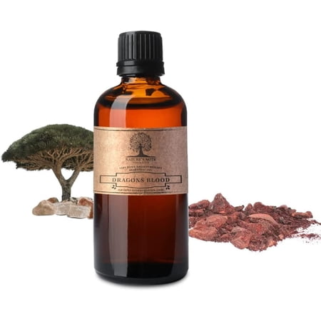 Dragons Blood Essential Oil - 100% Pure Aromatherapy Grade Essential oil by Nature's Note Organics - 4 Fl Oz