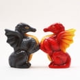 thumbnail image 1 of Dragons Ceramic Magnetic Salt and Pepper Shakers Collection Set, 1 of 1
