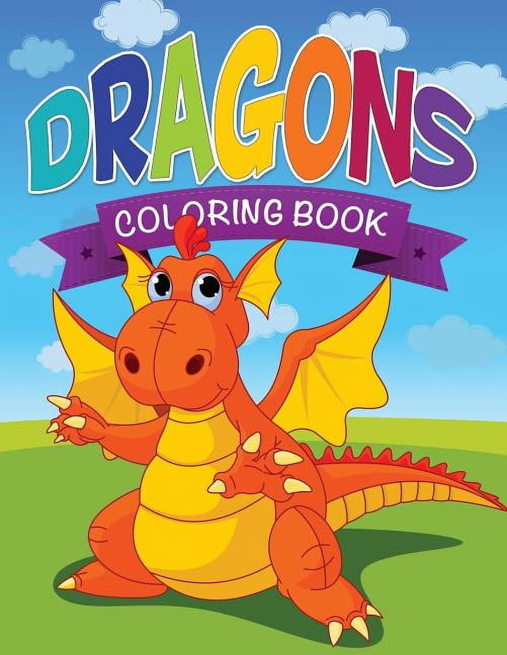 SPEEDY PUBLISHING Dragons Coloring Book, (Paperback)