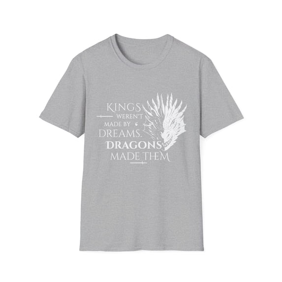 Dragons Dreams Kings Men Women Novelty Graphic TShirt