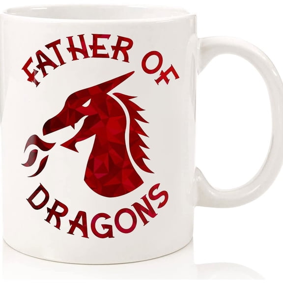 Dragons Father Mug, Dragons Father Gift, Dragons Dad Mug, Dragons Dad Gift, Dragons Daddy Mug, Dragons Daddy Gift, Dragons Papa Mug, Ceramic Novelty Coffee Mugs 11oz, 15oz Mug, Tea Cup,