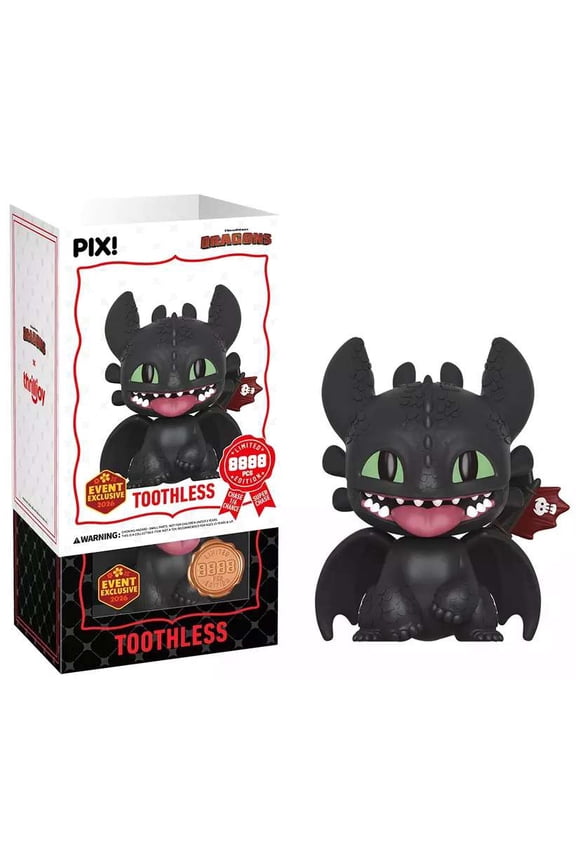 PIX! Toothless Mystery Pack [1 RANDOM Figure]