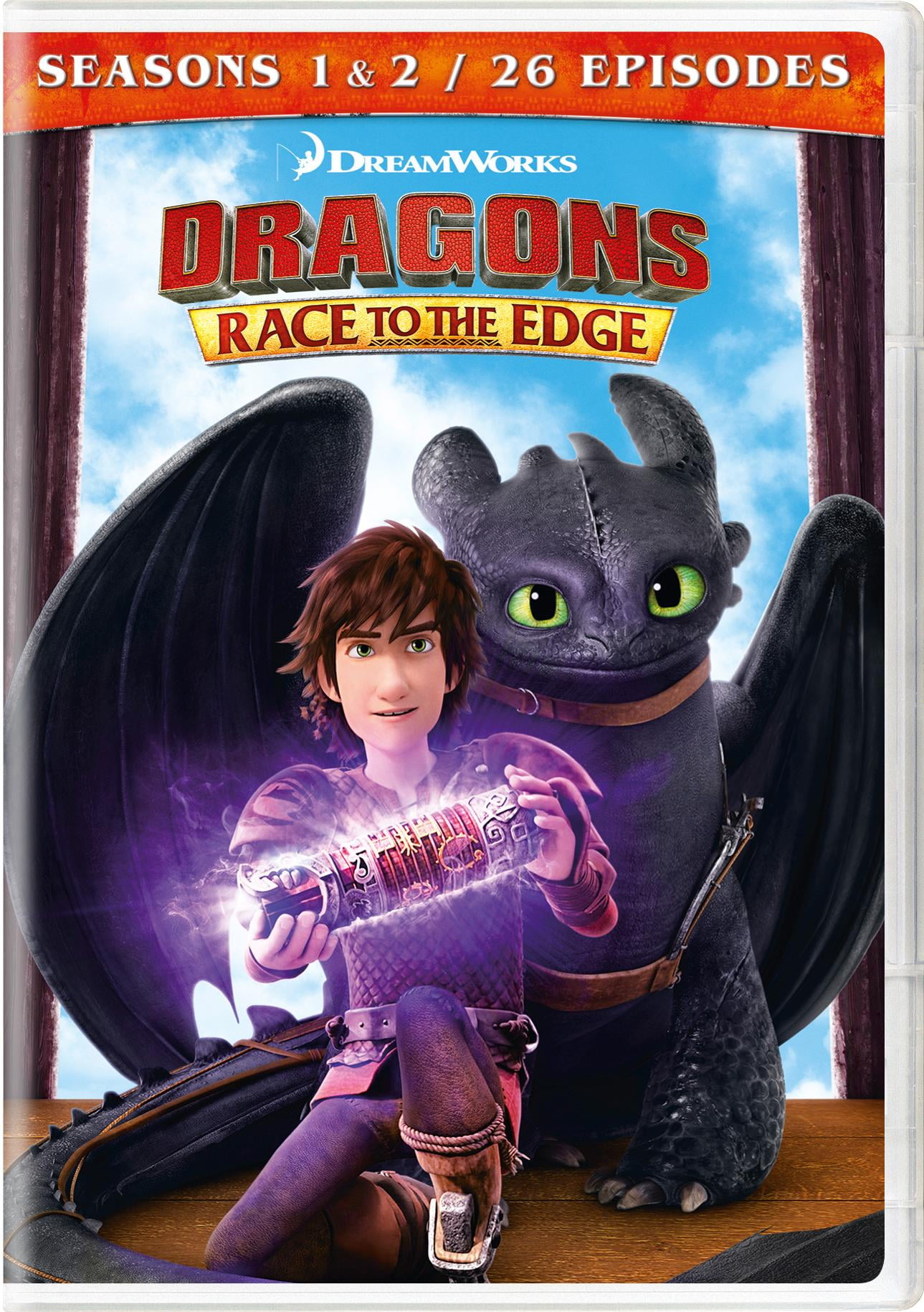 UNIVERSAL STUDIOS Dragons: Race To The Edge Seasons 1 & 2 (DVD), Animation, DreamWorks