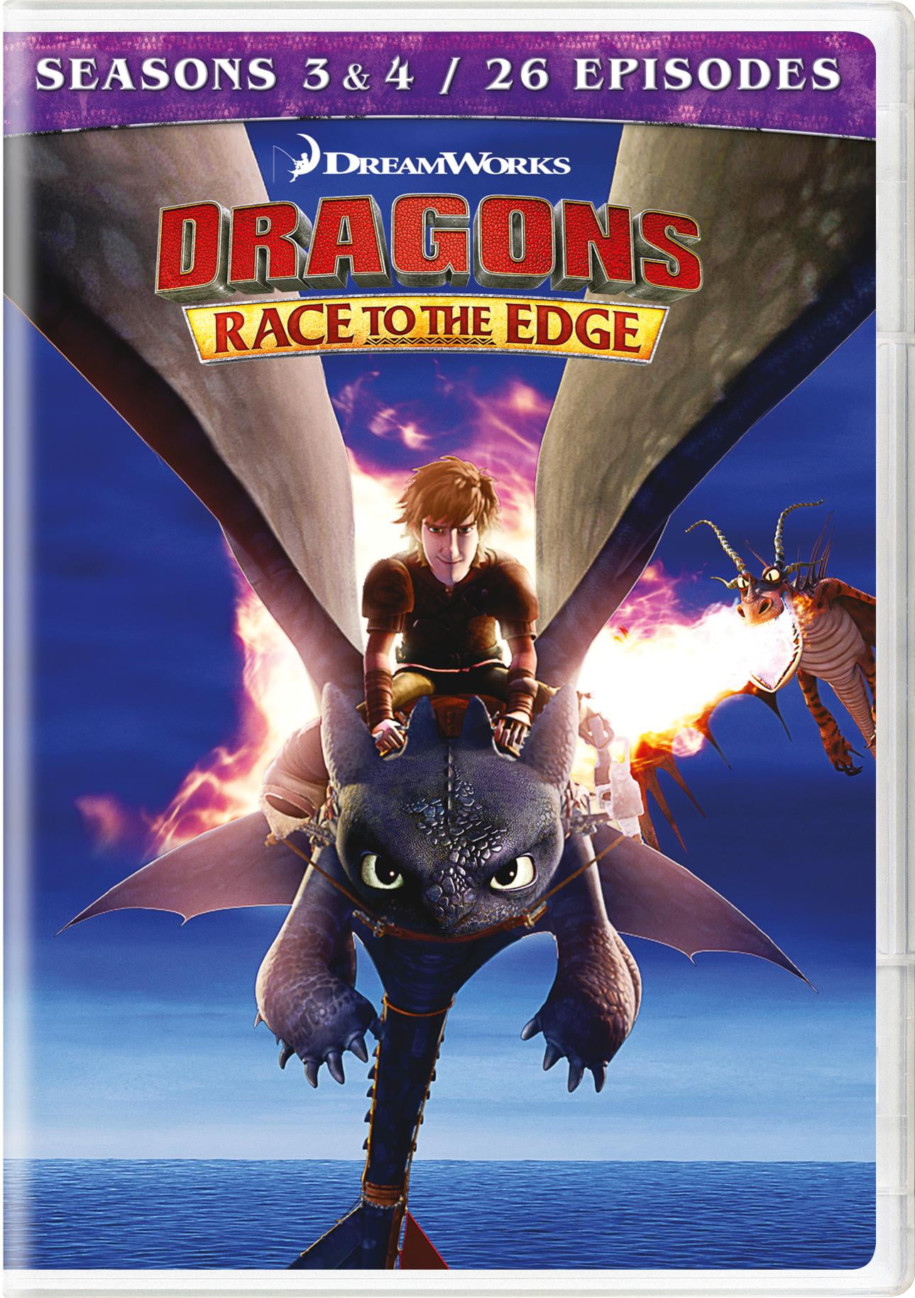 UNIVERSAL STUDIOS Dragons: Race To The Edge Seasons 3 & 4 (DVD), Family, DreamWorks
