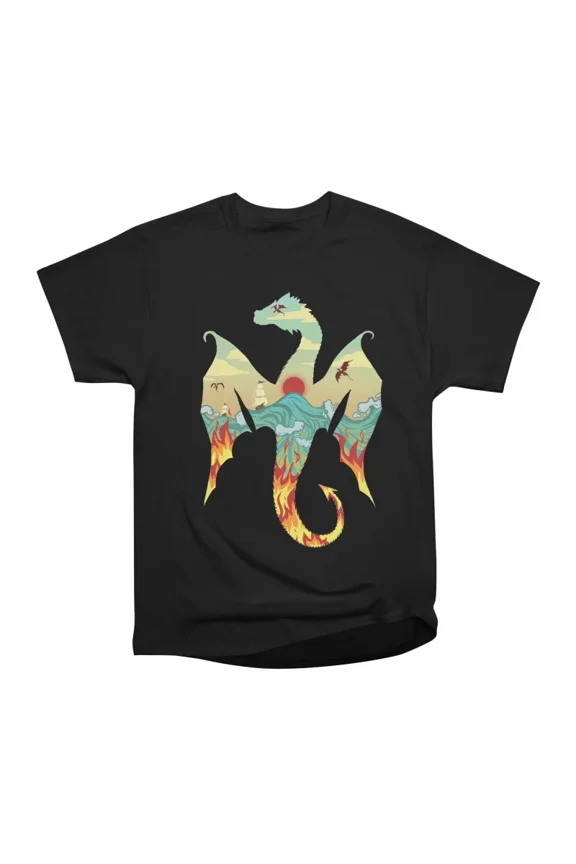Dragons T-Shirt Tee Gift For Him Merch For Her Apparel For Friend