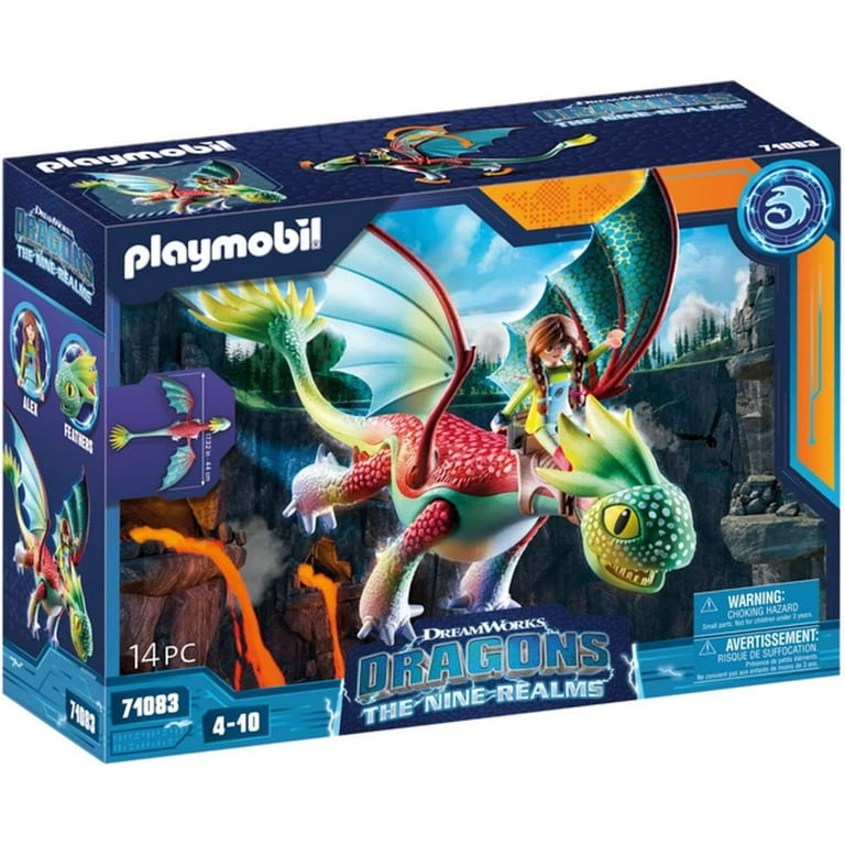 Playmobil Dragons The Nine Realms Feathers & Alex Set 71083