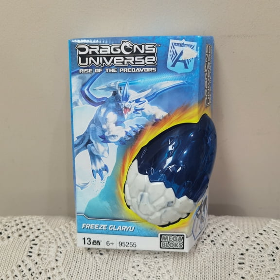 Dragons Universe Mega Bloks Set #95255 Freeze Glaryu