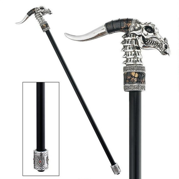 Dragonsthorne Collection: Nebula, The Dragon Gothic Walking Stick