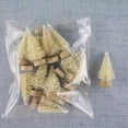 thumbnail image 1 of Dragonus 12Pcs Mini Christmas Tree, Artificial Small Tiny Pine Tree with Wooden Bases, for Xmas Holiday Room Tabletop Decor, 1 of 4