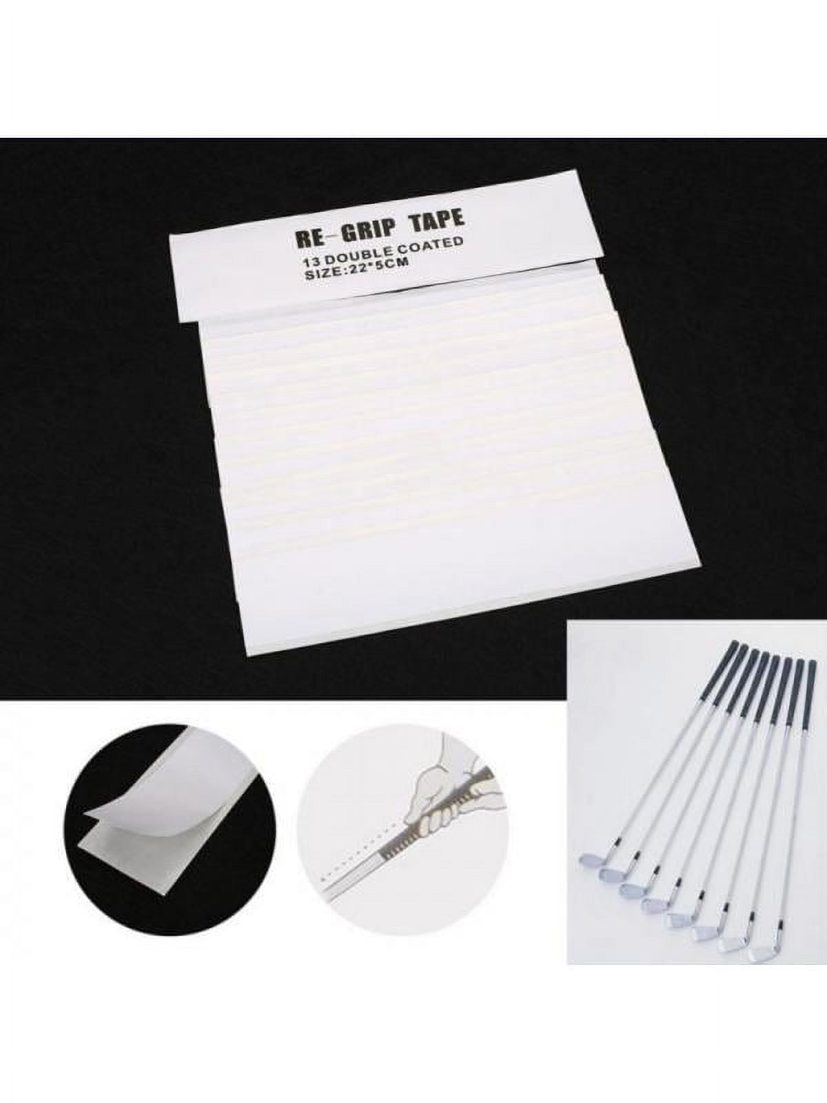 Dragonus 13Pcs Golf Club Grip Tape Strips For Golfers Double Sided