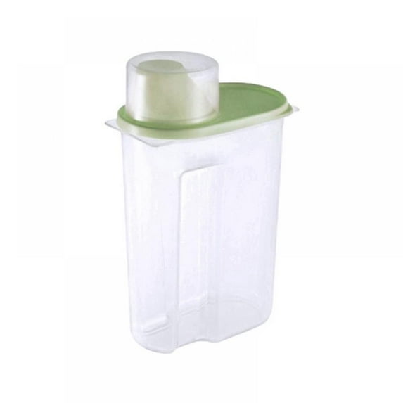 Dragonus Airtight Rice Containers, BPA Free Bin Dispenser with Pouring Spout, Measuring Cup for Cereal, Flour and Grain