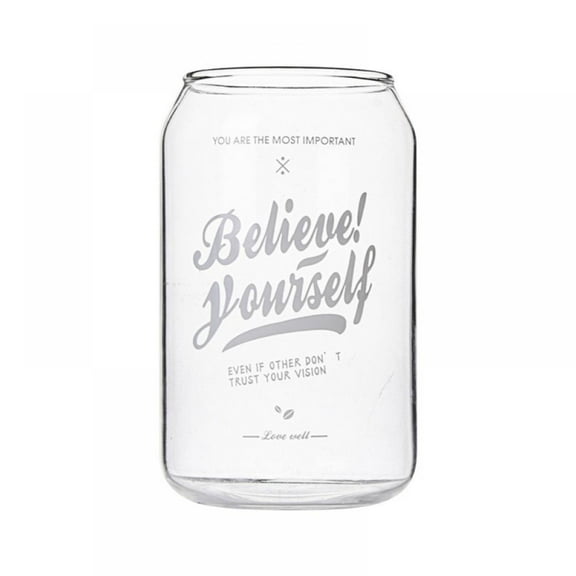 Dragonus Beer Can Glasses - Can Shaped Beer Glass Cups -- Soda Pop Can Shaped Beer Glasses are Nucleated for Better Tasting Beer