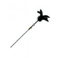 thumbnail image 1 of Dragonus Cat Kitten Pet Teaser Turkey Feather Interactive Stick Toy Chaser Wand, 1 of 4