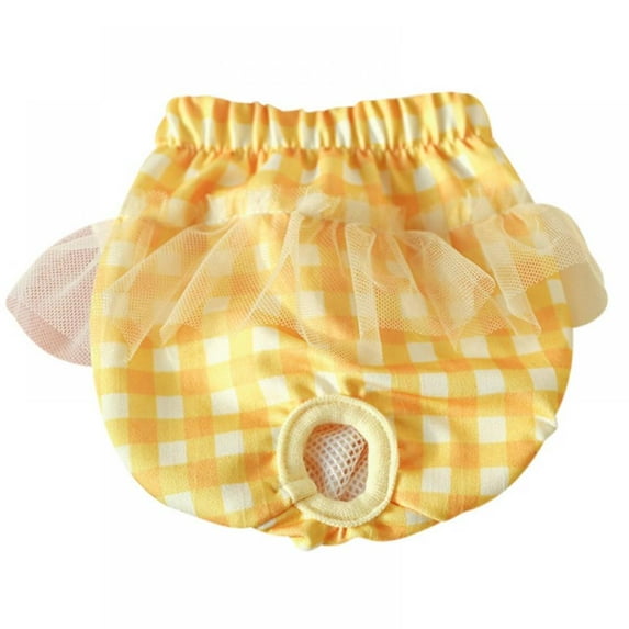 Dragonus Female Pet Dog Physiological Pants Sanitary Nappy Diaper Shorts Underwear S-L