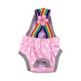 thumbnail image 1 of Dragonus Female Pet Dog Puppy Physiological Pants Diaper Suspender Cute Sanitary Panty, 1 of 5