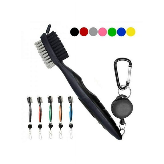 Dragonus Golf Club Head Groove Cleaner Tool Kit Cleaning Brush Double Sided Steel Aid Kit