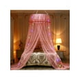 thumbnail image 1 of Dragonus Lace Princess Dome Mesh Bed Canopy Kids Bedroom Bedcover Decor Hot, 1 of 5