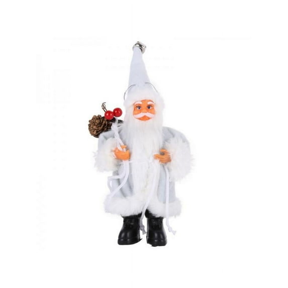 Dragonus Luxury 22cm Standing Santa Claus Christmas Decoration Shelf Festive Xmas