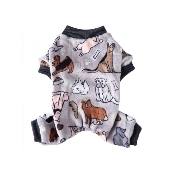Dragonus Small Dog Winter Fleece Coat Chihuahua Clothes Pet Puppy Cat Jacket Apparel Yorkie French Bulldog
