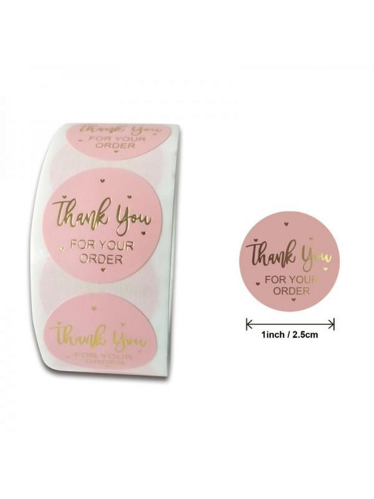 Dragonus Thank You Stickers For Your Purchase Business Labels Round ...
