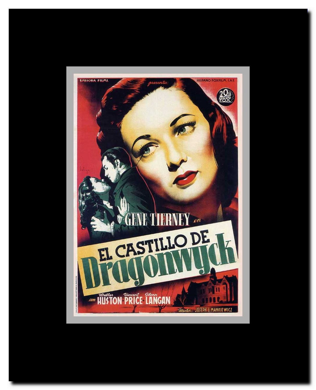 Dragonwyck Framed Movie Poster