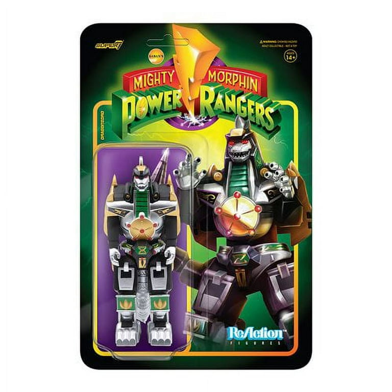POWER RANGERS ドラゴンゾード LEGACY版 フィギュア Power Rangers Legacy ~ GREEN DRAGONZORD ACTION FIGURE w/DIE CAST