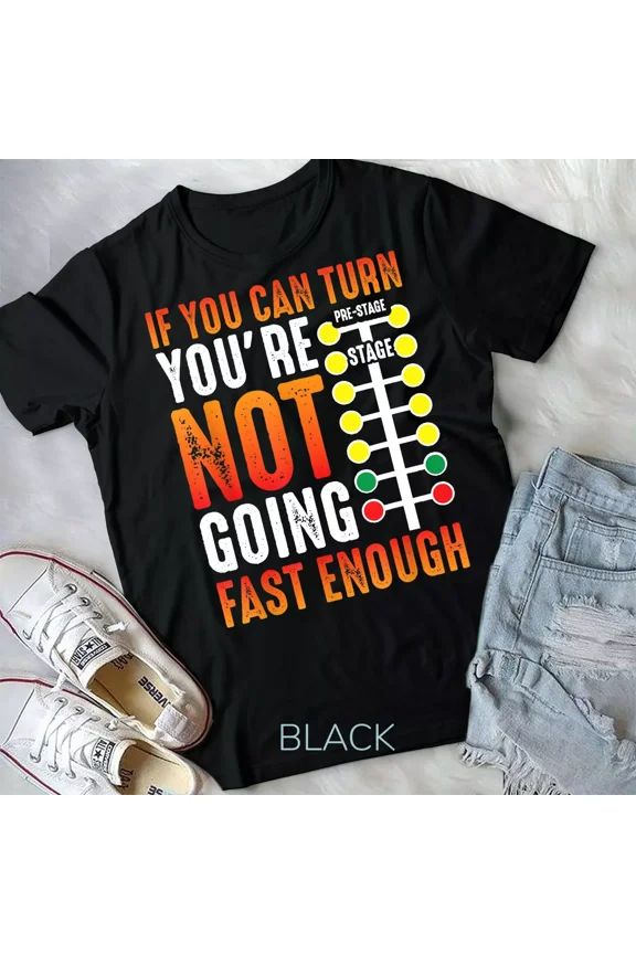 Dragster Saying for Race Car Driver, Funny Skill and Drag Racing Gift New Unisex T-Shirt