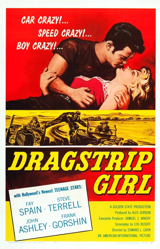 Dragstrip Girl U Canvas Art - (11 x 17)