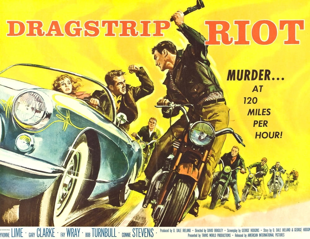 Dragstrip Riot Canvas Art -  (28 x 22)