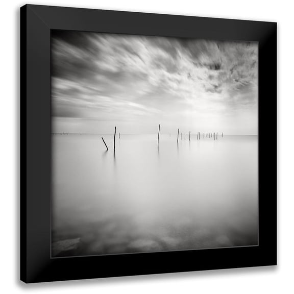 Dragt, Wilco 12x12 Black Modern Framed Museum Art Print Titled - Twenty Two Sticks