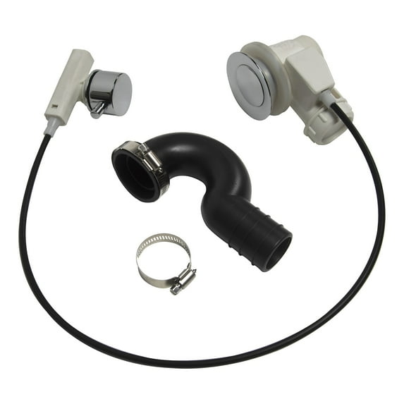 Drain Assembly 006 for Shampoo Bowl, Pedicure Spa, Sink Replacement Part for Salon, Barber Shop Spa, Rehab
