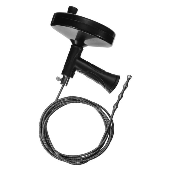 Drain Augers 3 M Stainless Steel Drain Clog Remover Tool, Black