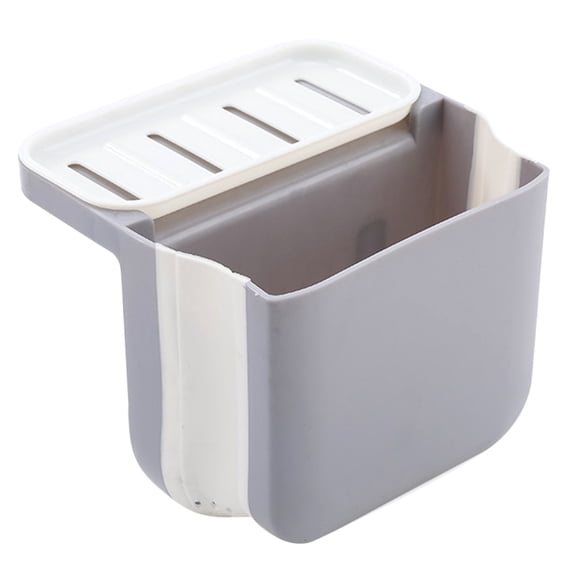 NIAIZEK Grey Plastic Rectangular Drainage Basket Kitchen Sink Filter Strainer for Efficient Water Drain