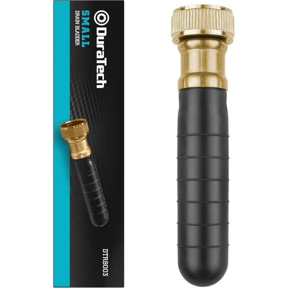 Drain Bladder, Small Drain Cleaning Bladder, Fits 1" to 2" Drain Pipes, Unclogs Stubborn Blockages in Kitchen Sinks, bathtubs, Showers, and Main drains