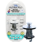 Drain Buddy Ultra Flo Tub Chrome Metal Cap
