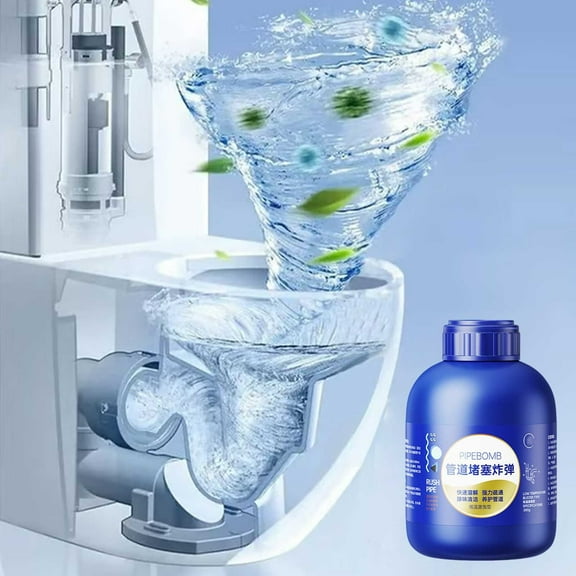 Drain Cleaner under $5! Yannianjz Drain Cleaner for Kitchen Sink,Powerful Pipe Unblocking Agent,Sewer Drain Opener for Hair Clogs,Toilet Bowl Deodorizer,Fast Acting Clog Remover for Bathroom Shower