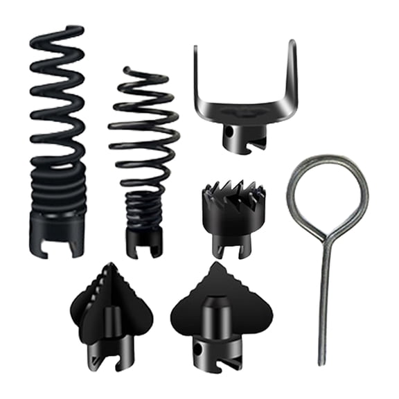 Drain Cleaner Combination Cutter Head Drain Cleaner Set For Home Professional Use With DurabilitySteel Wire Construction