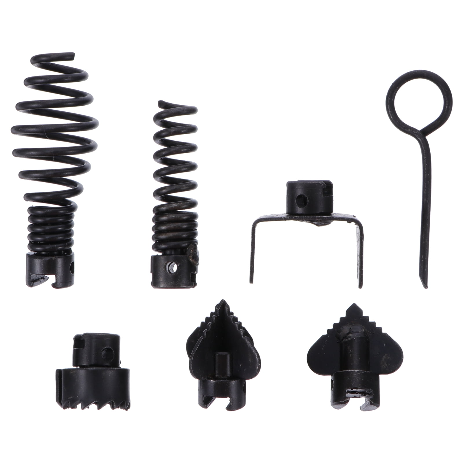 Drain Cleaner Cutter Head 7pcs Manganese Steel Pipe Dredge Cutter Heads