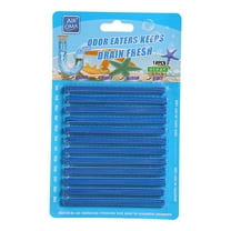 Drain Cleaner & Deodorizer Fresh Scent Sticks for Toilet Tanks, Sinks, Bathtub Drains, Washing Machine Drains and Garbage Disposals