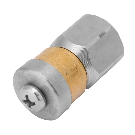 Drain Cleaner Nozzle Washer Drain Hose Nozzle Stainless Steel High Pressure