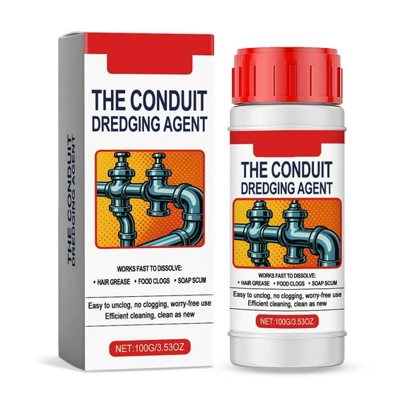 Drain Cleaner, Powerful Clog Remover for Sinks Showers Bathtubs, Non-Corrosive Pipe Cleaner, Fast-Acting Safe Formula, 32oz Liquid Drain Opener