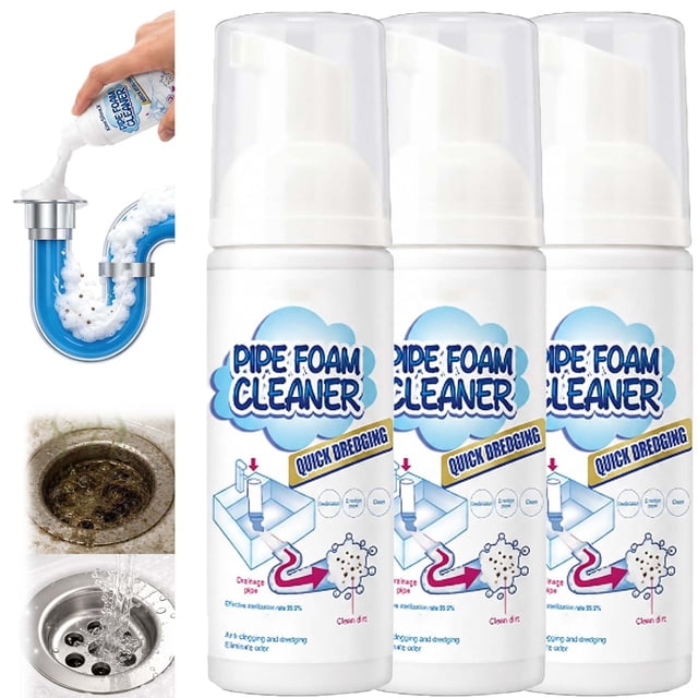 Drain Clog Remover, Drain Cleaner Powerful Deep Cleaning Dredging ...