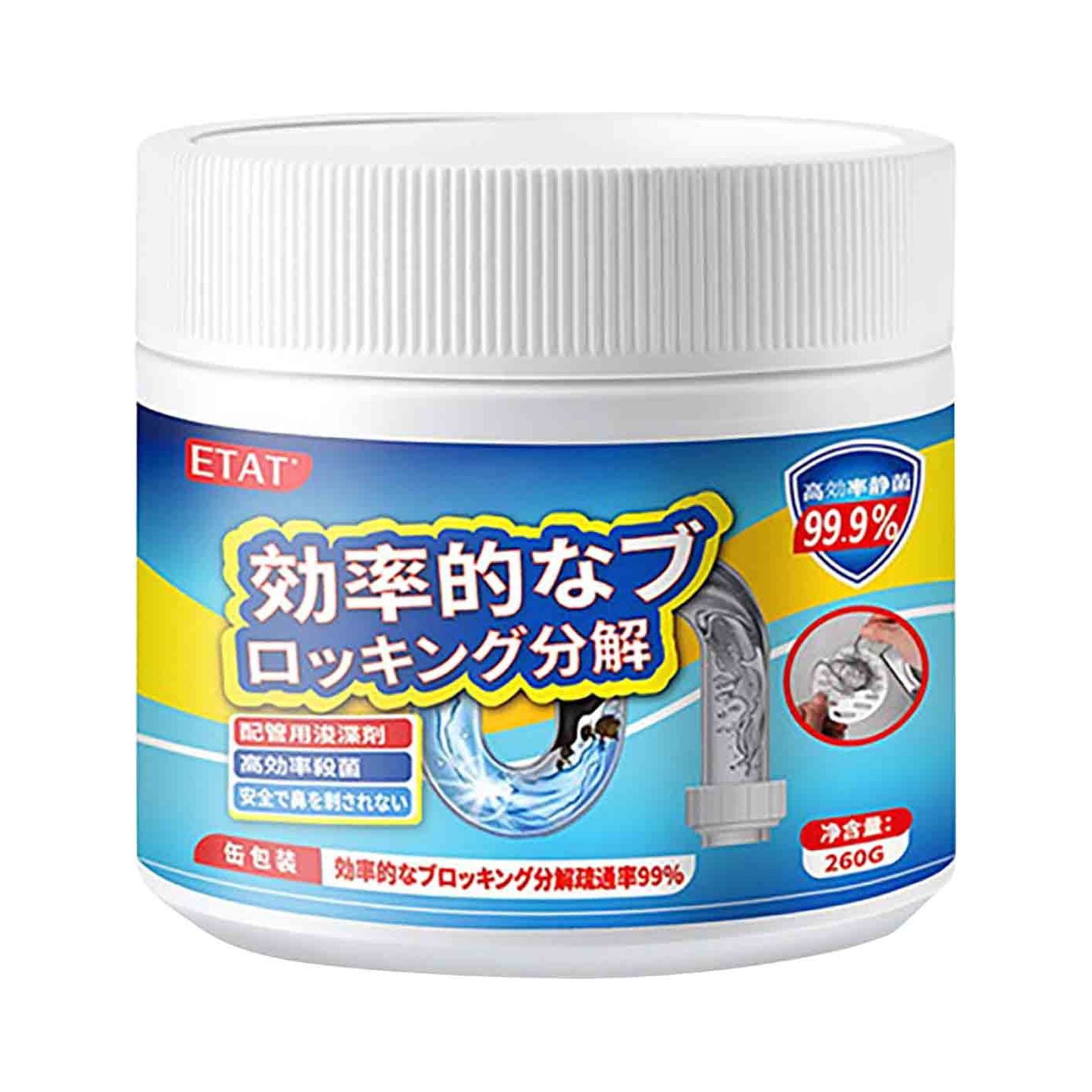 Drain Clog Remover Toilet Clog Remover Dissolve Hair & Organic