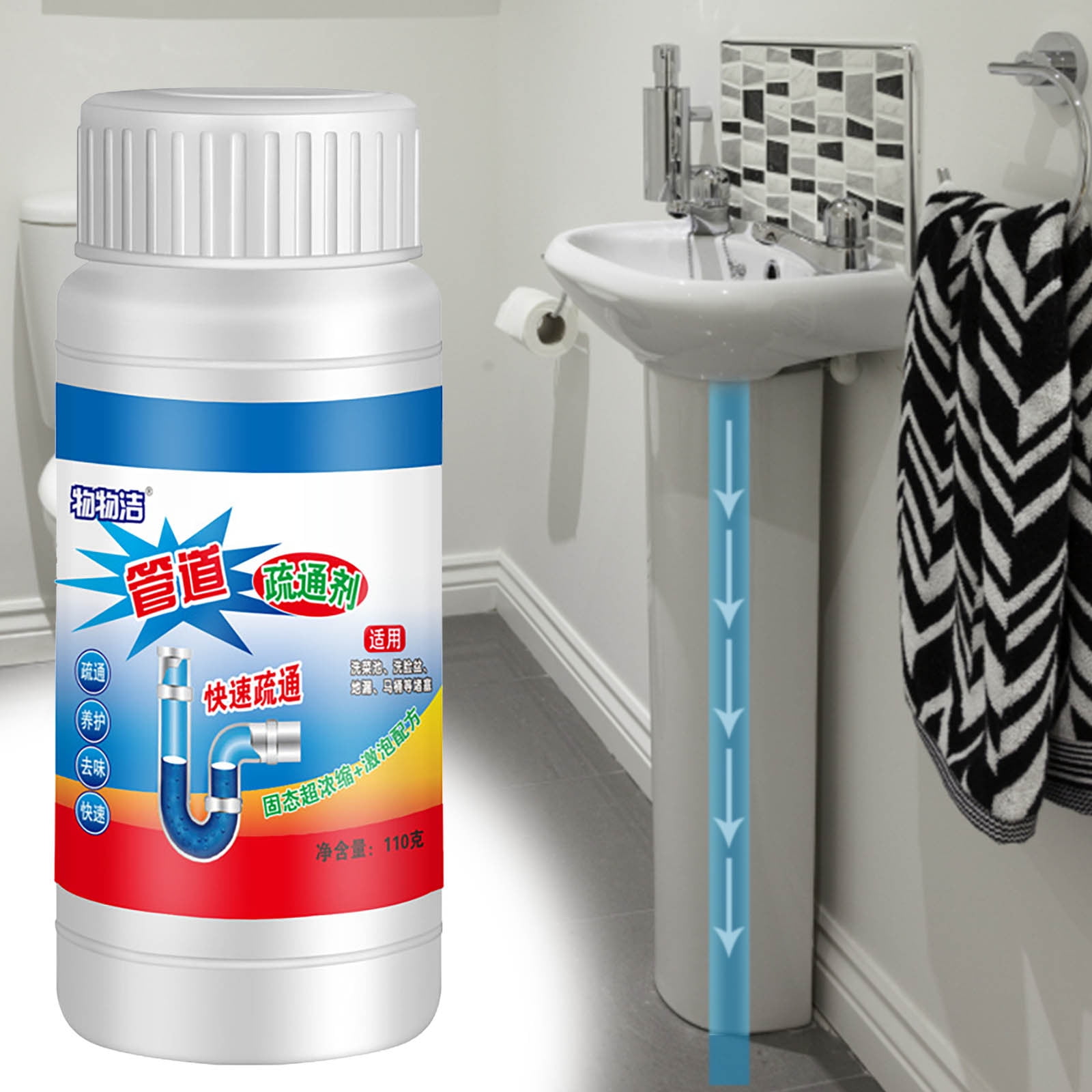 Drain Clog Remover on Clearance, Sink and Drain Cleaner, for Kitchen