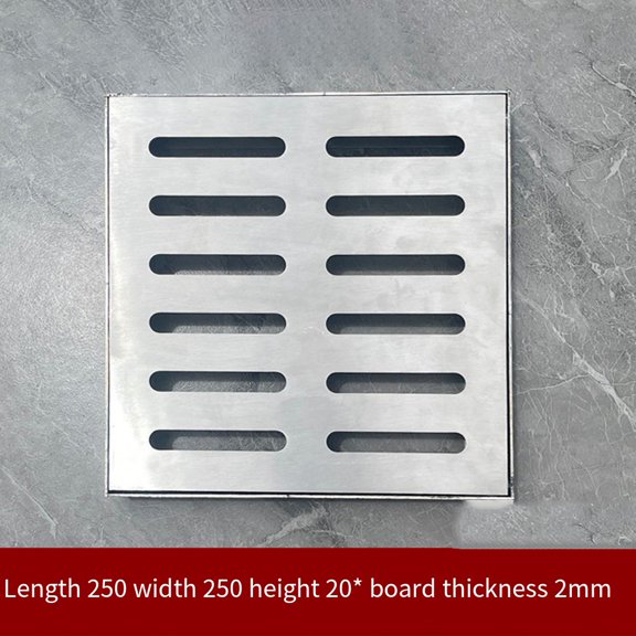 Drain Cover With Frame Made Of 304 Stainless Steel For Long Lasting Use