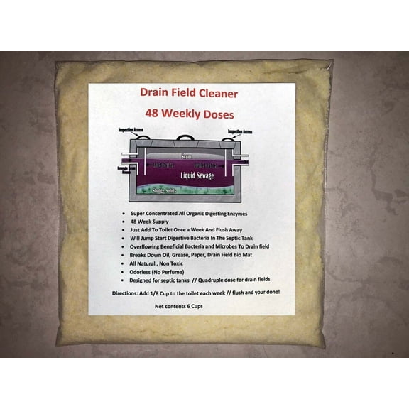Drain Field Cleaner For Septic Leach Fields Natural